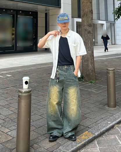 レトロウォッシュバルーンデニム AS0210