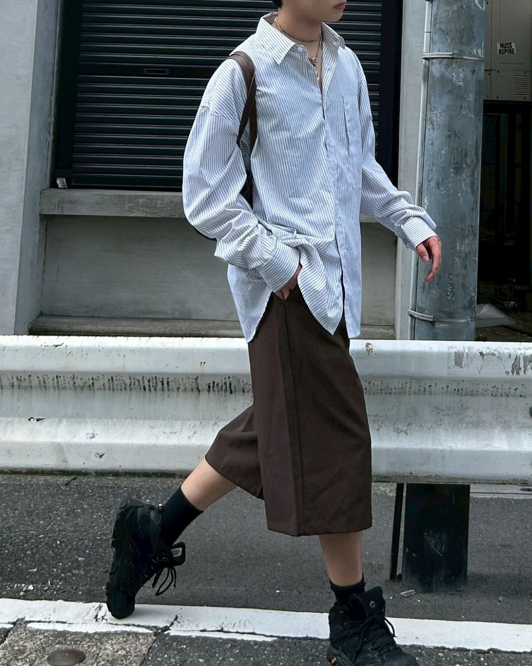 ベーシックストライプシャツ AS0080 – YOLO（ヨロ