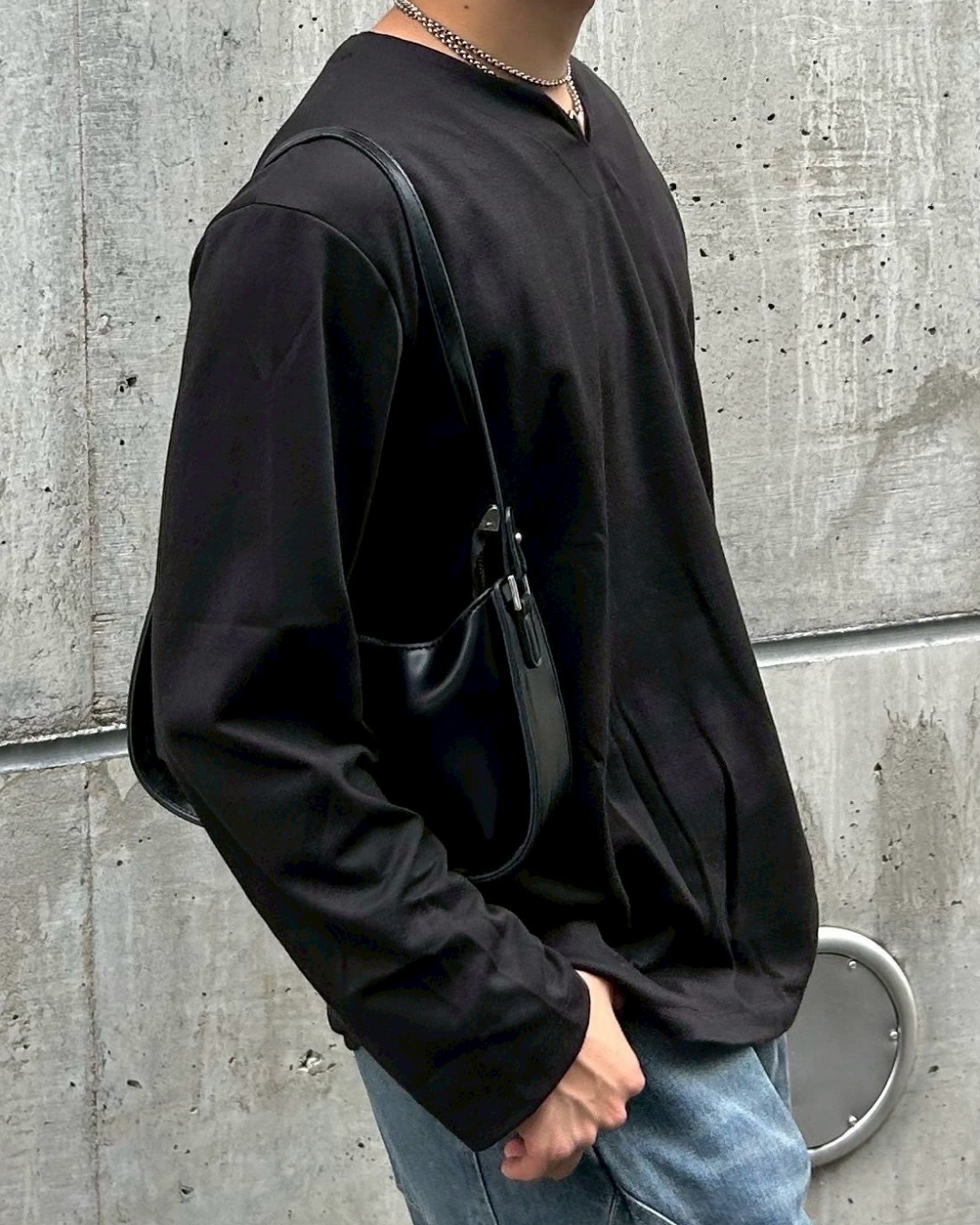 スキッパーロングTシャツ AS0291