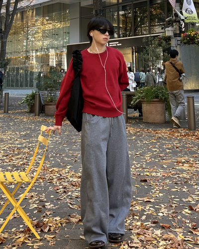 センターシームスウェットパンツ AS0321
