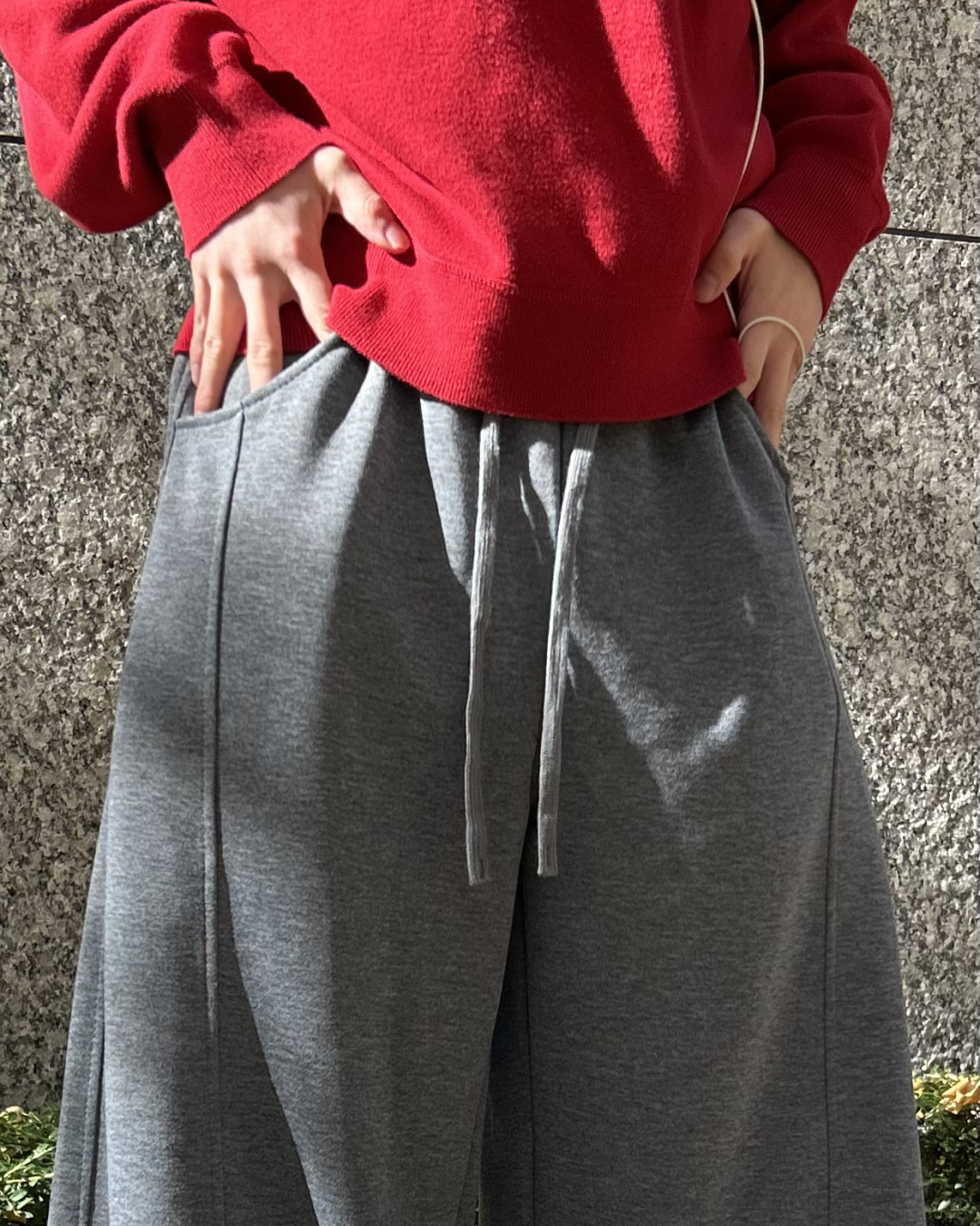 センターシームスウェットパンツ AS0321