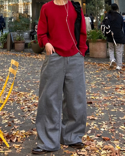 センターシームスウェットパンツ AS0321