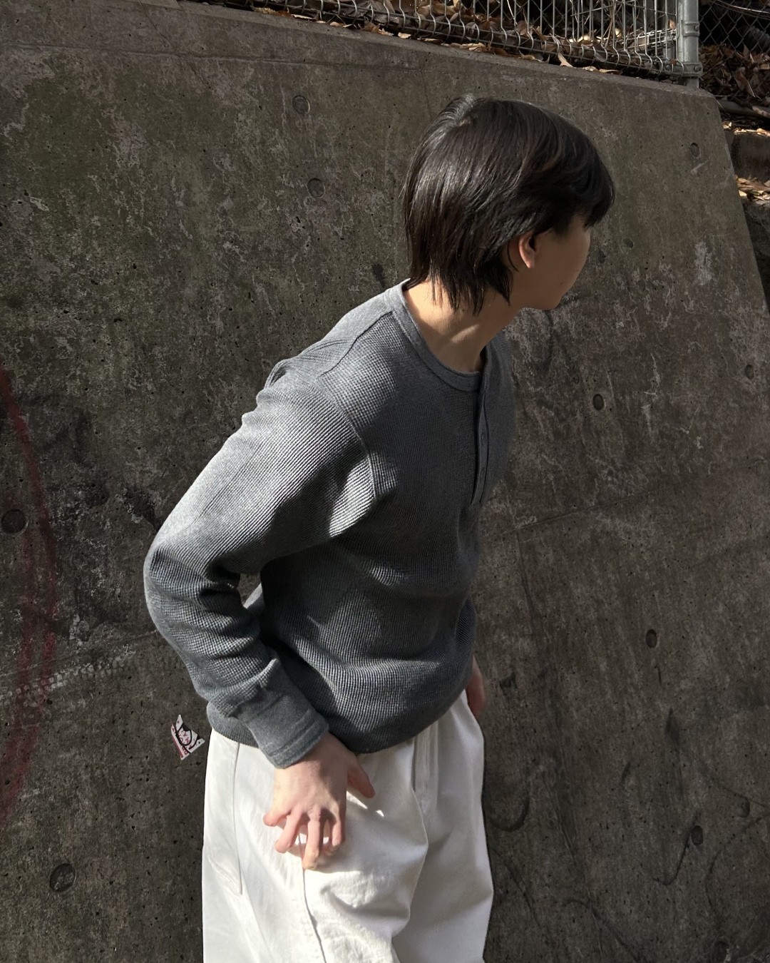 ベーシックヘンリーネックサーマル AS0324