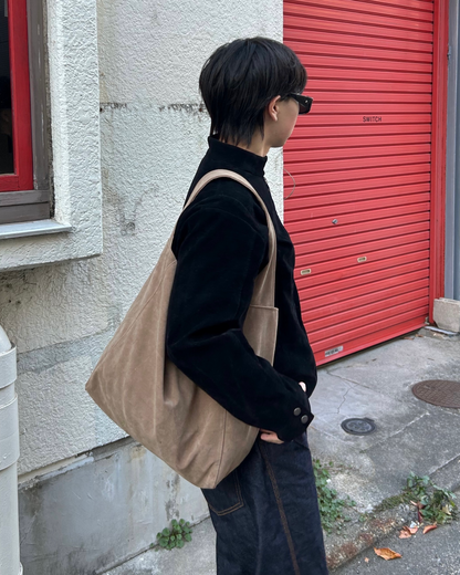 スエードショルダーバッグ AS0334