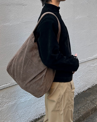 スエードショルダーバッグ AS0334