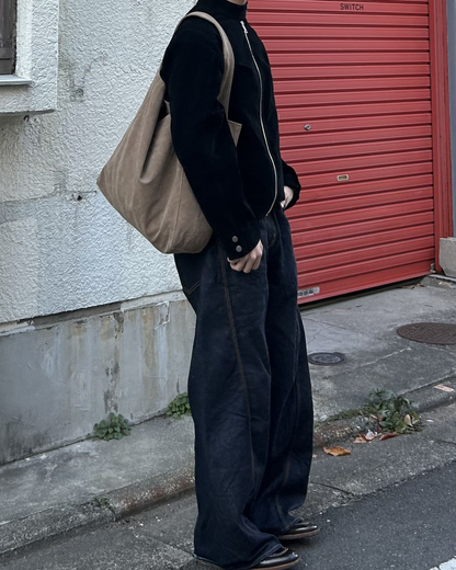 スエードショルダーバッグ AS0334