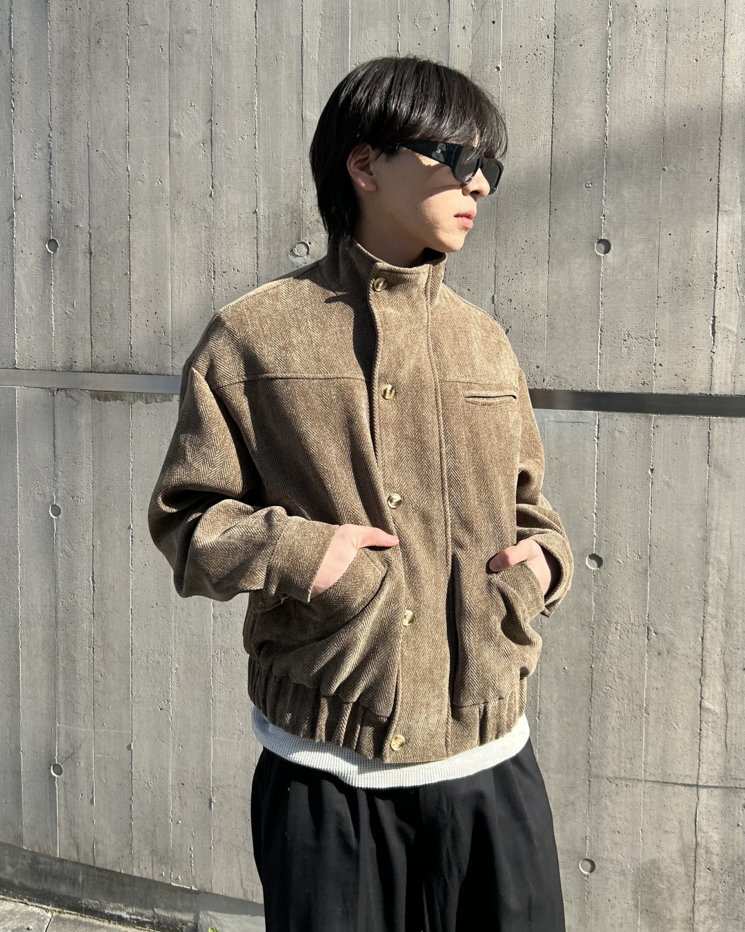 ヘリンボーンコーデュロイジャケットAS0346 – YOLO（ヨロ