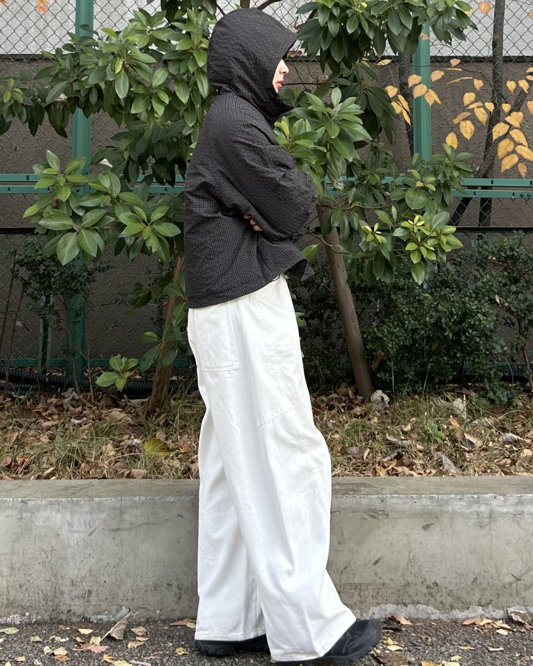 ショートパフマウンテンパーカーAS0348