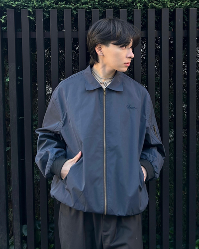 ボックスシルエットナイロンブルゾン AS0351