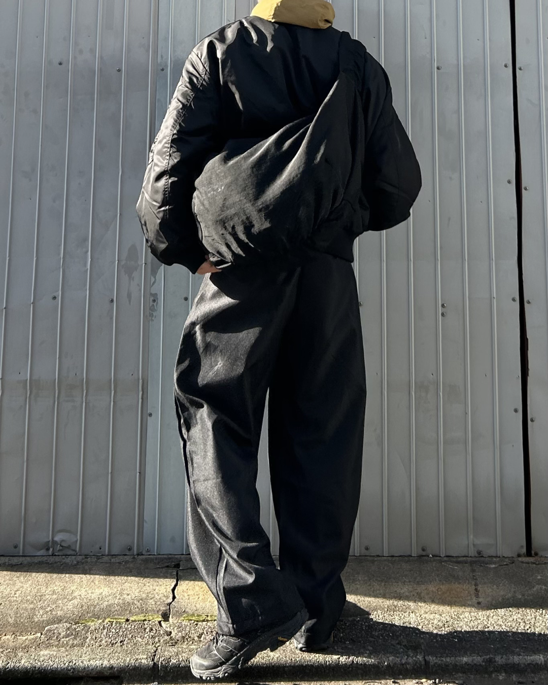 タックストレートスラックス AS0322