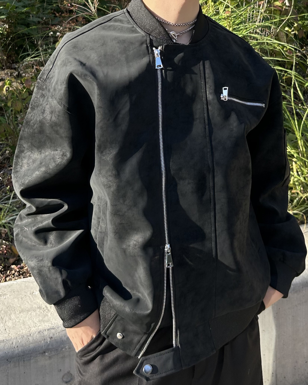 ウエスタンボンバージャケット AS0352