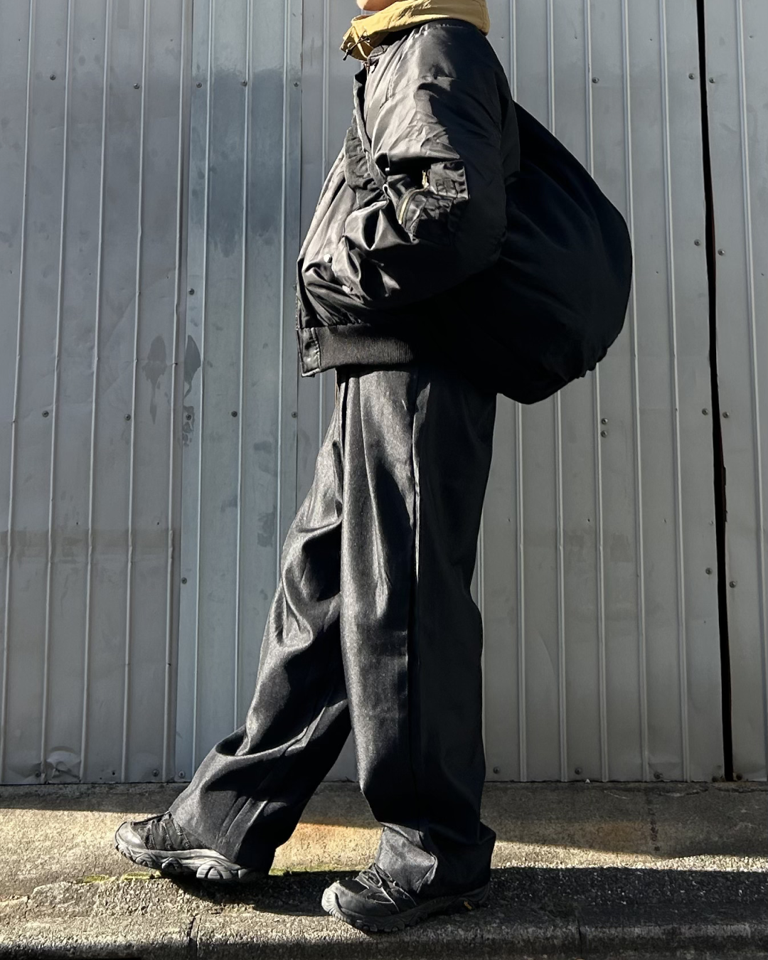 タックストレートスラックス AS0322