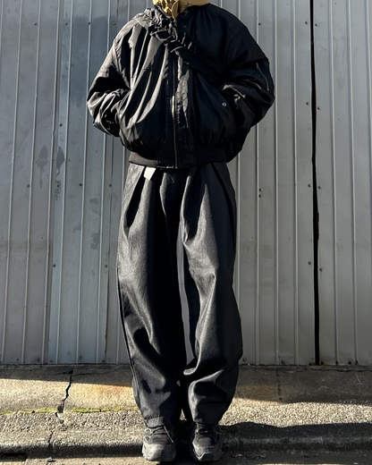 タックストレートスラックス AS0322