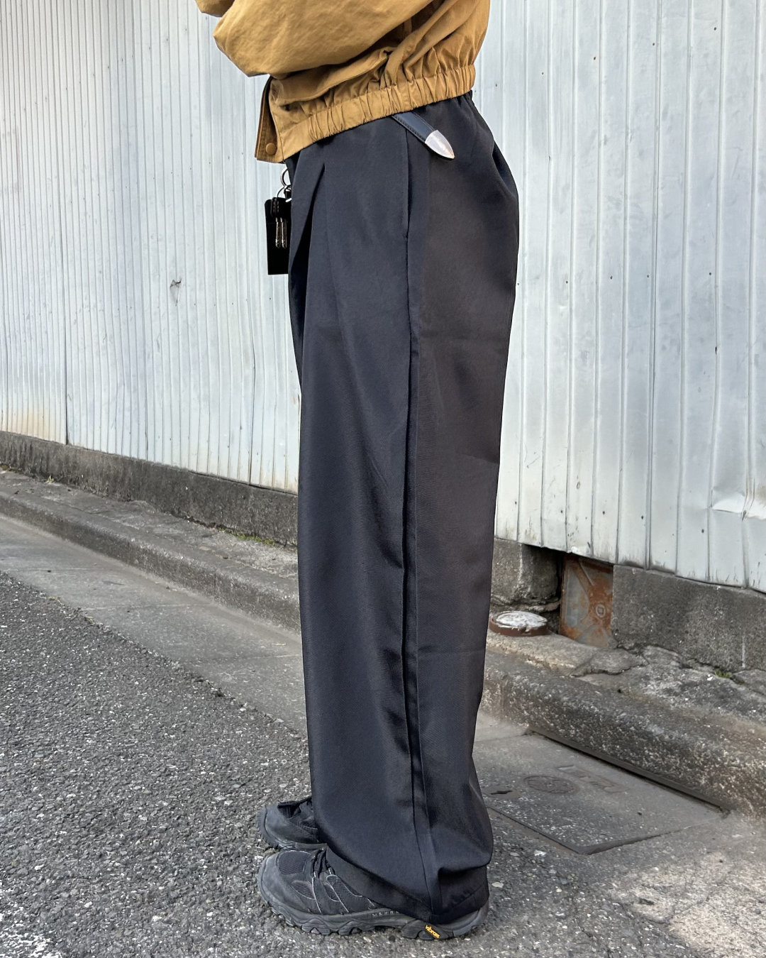 タックストレートスラックス AS0322