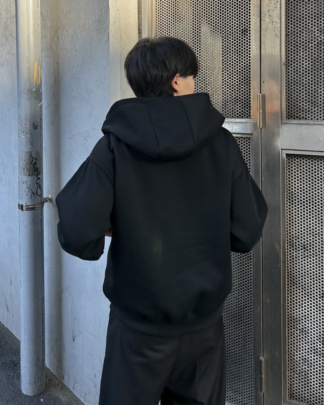 スタンドネックショートパーカー AS0353