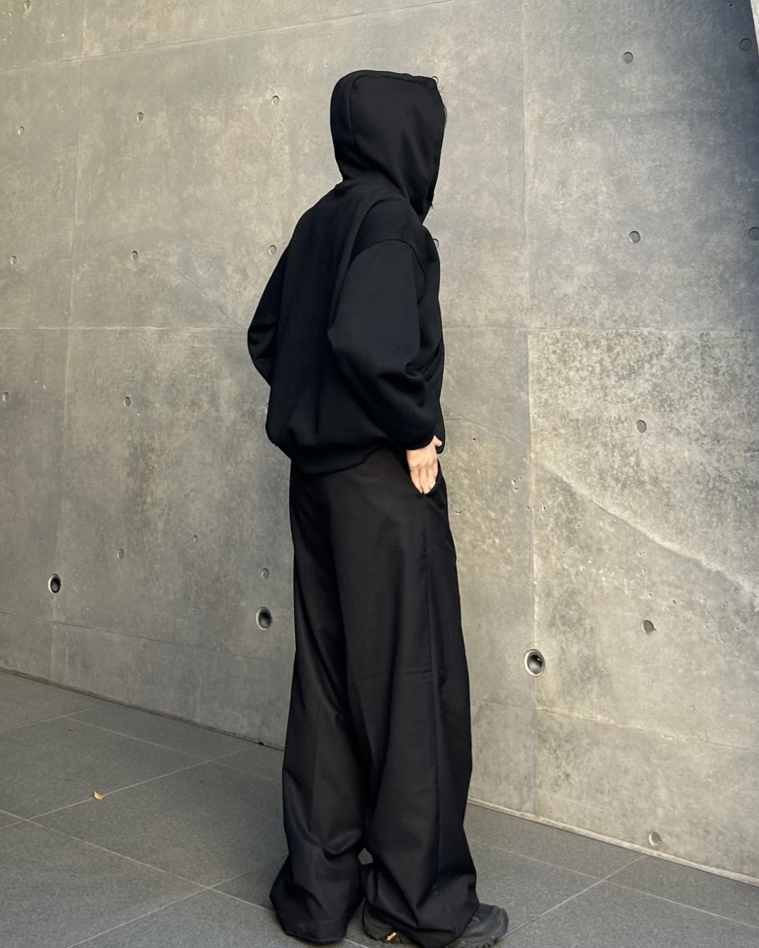 スタンドネックショートパーカー AS0353