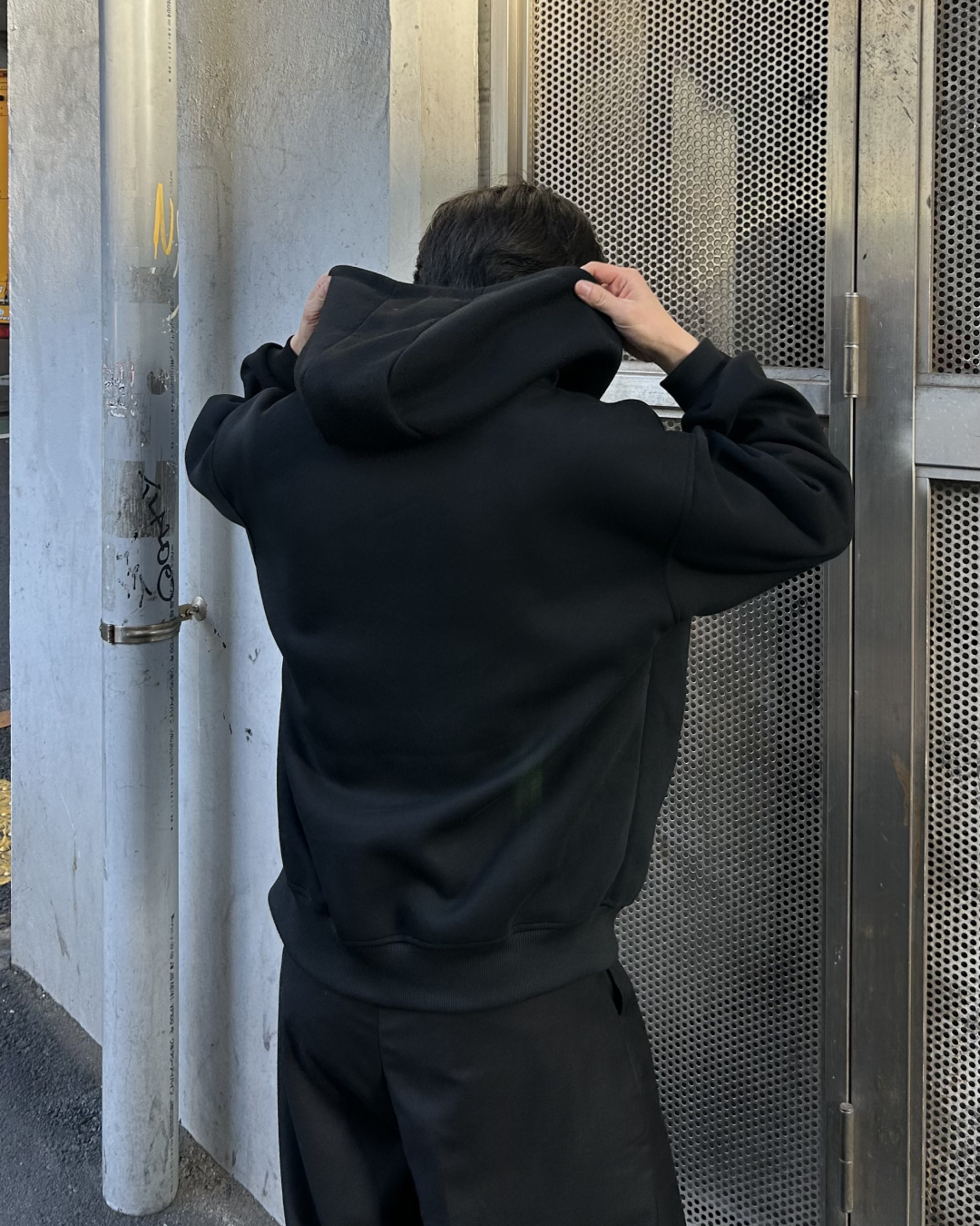 スタンドネックショートパーカー AS0353