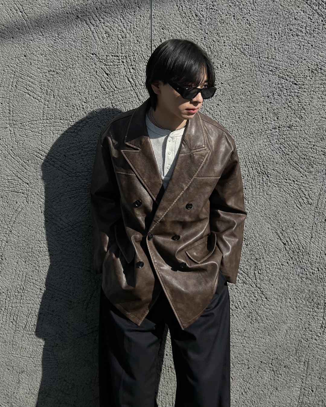 ヴィンテージレザーダブルジャケットAS0357 – YOLO（ヨロ