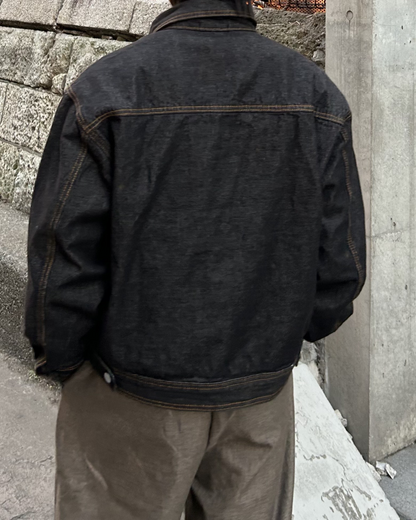 ダークインディゴデニムジャケット AS0375