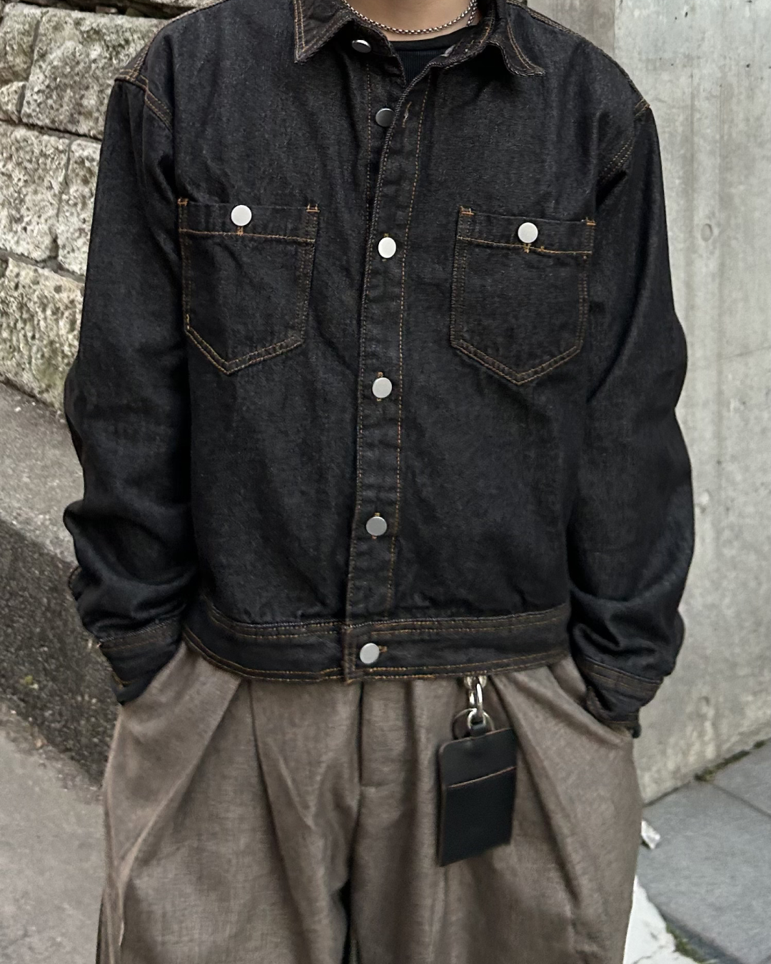 ダークインディゴデニムジャケット AS0375