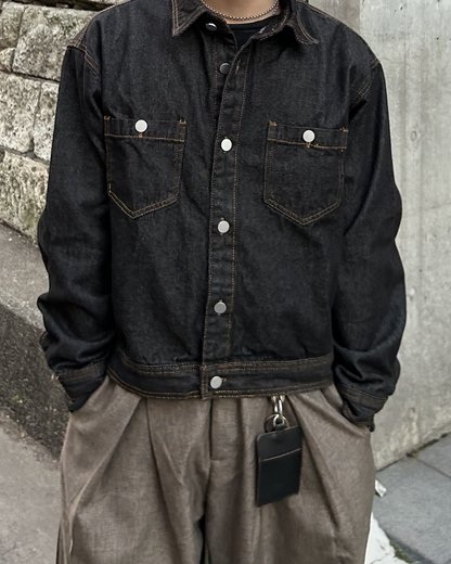 ダークインディゴデニムジャケット AS0375