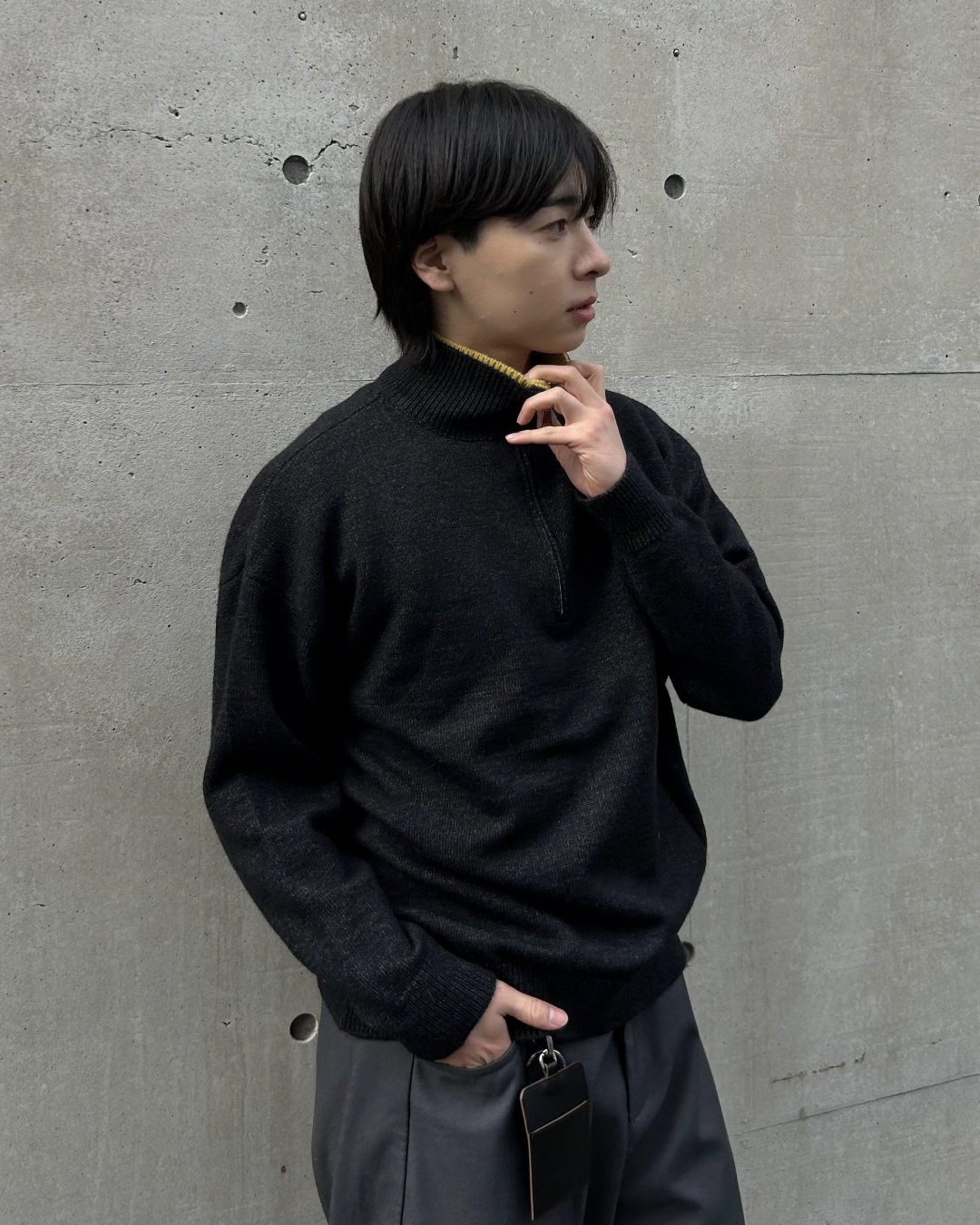 レイヤードハーフジップニットAS0385 – YOLO(ヨロ)|ファッション通販 レイヤードハーフジップニットAS0385 – YOLO(ヨロ)|ファッション通販