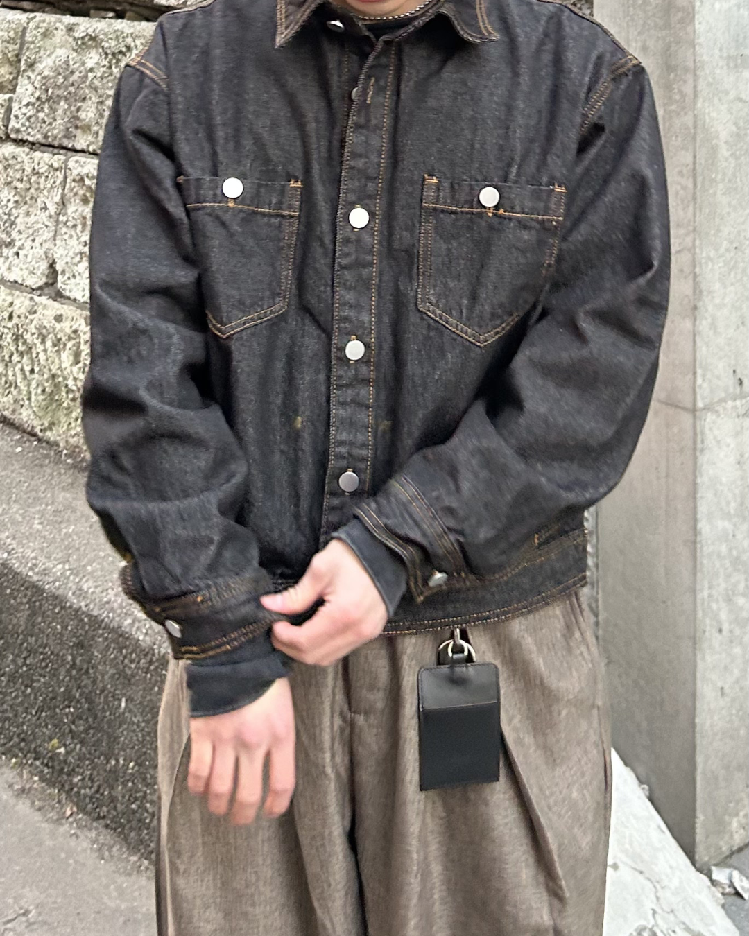 ダークインディゴデニムジャケット AS0375