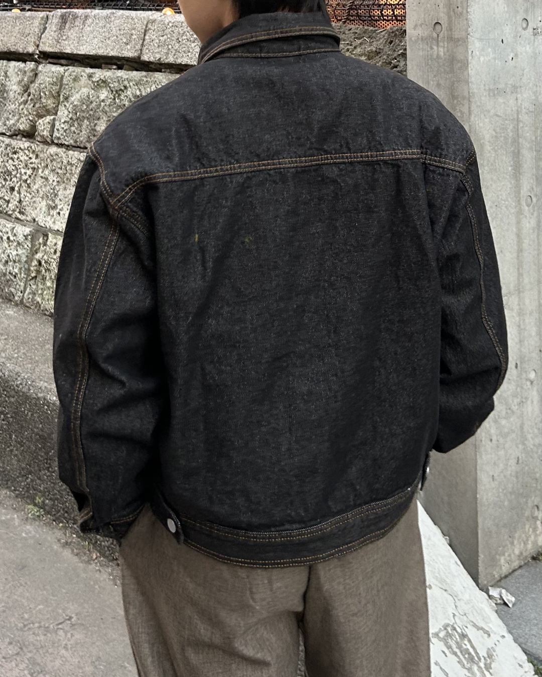 ダークインディゴデニムジャケット AS0375