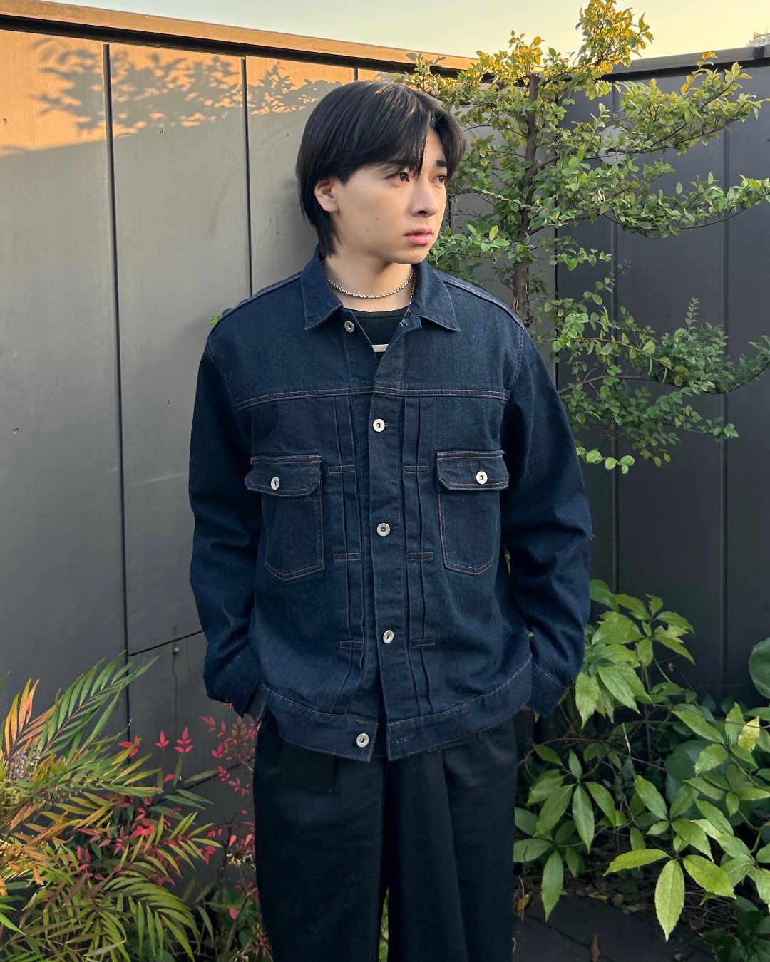 ミリタリーデニムジャケット AS0376