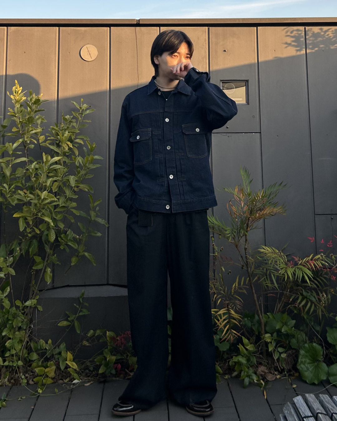 ミリタリーデニムジャケット AS0376