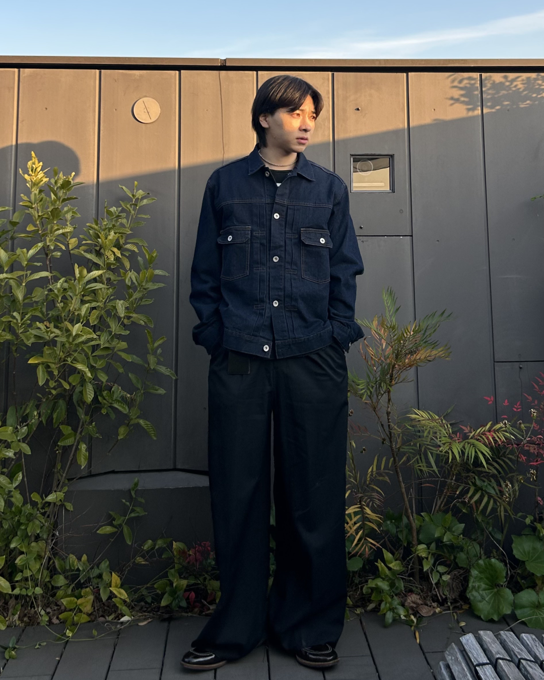 ミリタリーデニムジャケット AS0376