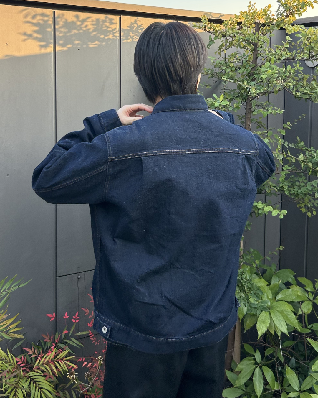 ミリタリーデニムジャケット AS0376