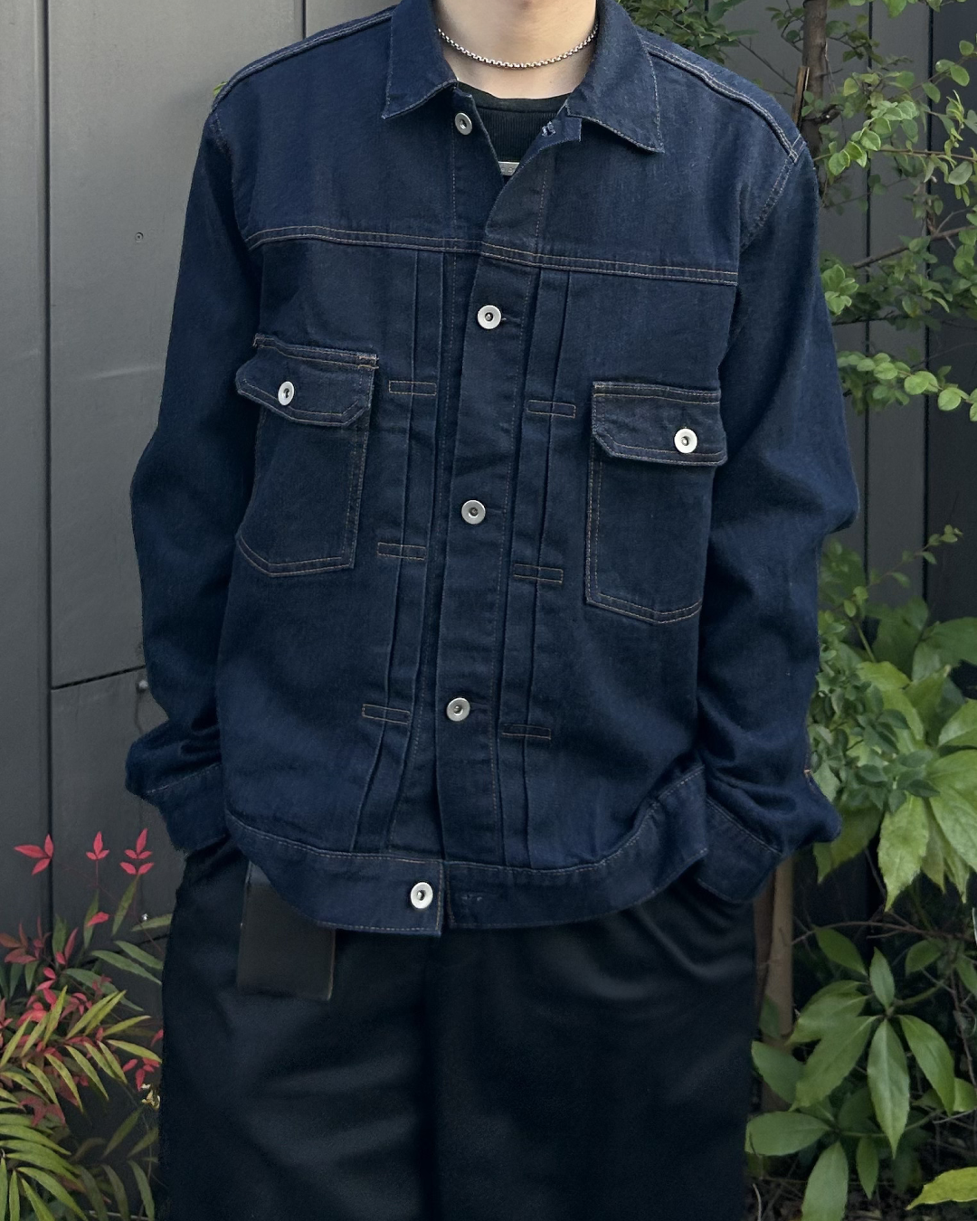 ミリタリーデニムジャケット AS0376