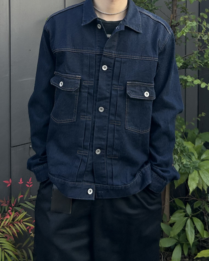 ミリタリーデニムジャケット AS0376