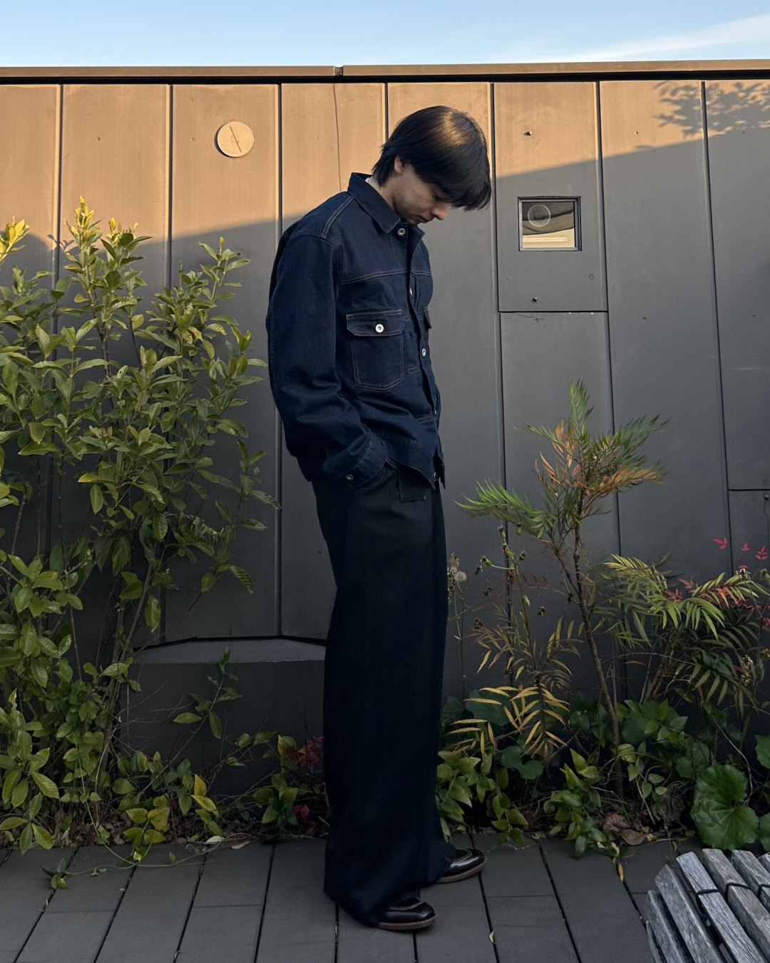 ミリタリーデニムジャケット AS0376