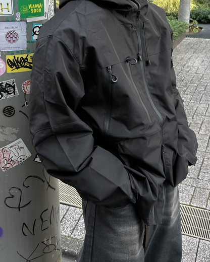 ダブルジップマウンテンパーカー AS0383