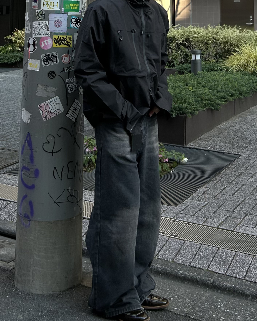 ダブルジップマウンテンパーカー AS0383