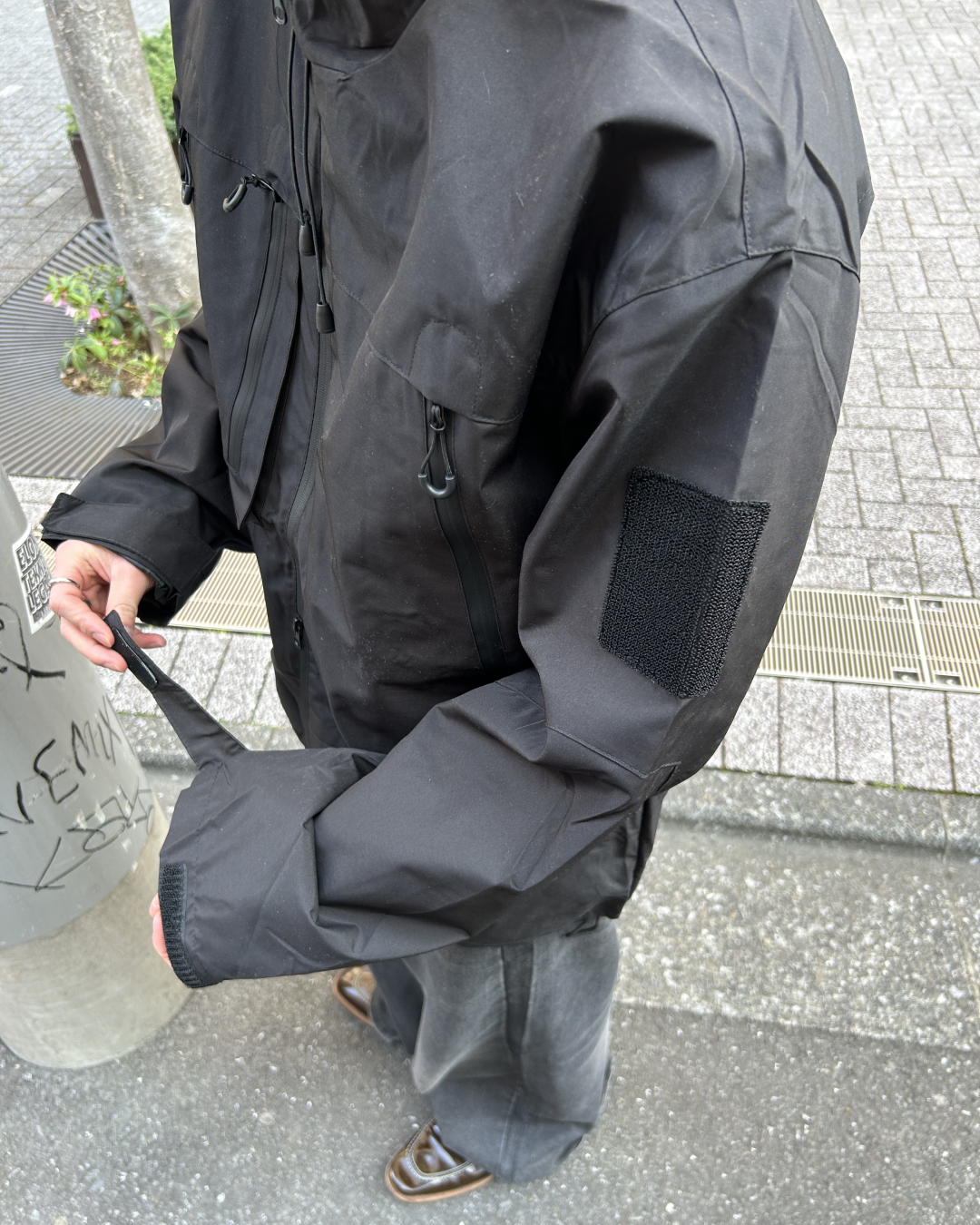 ダブルジップマウンテンパーカー AS0383