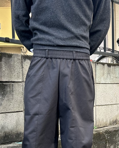 ベルトループスウェットストレートパンツ AS0387