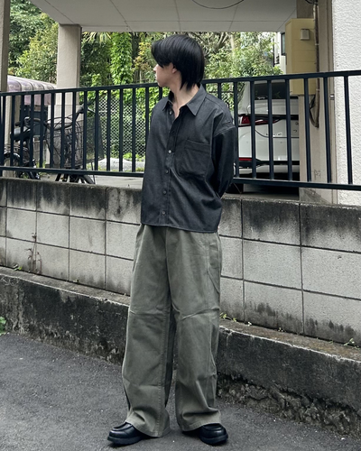 ワイドストレートカーゴパンツ AS0400
