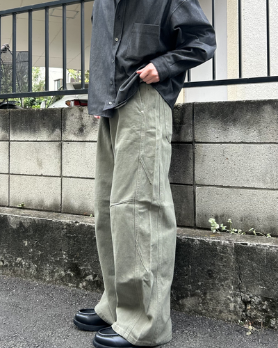 ワイドストレートカーゴパンツ AS0400