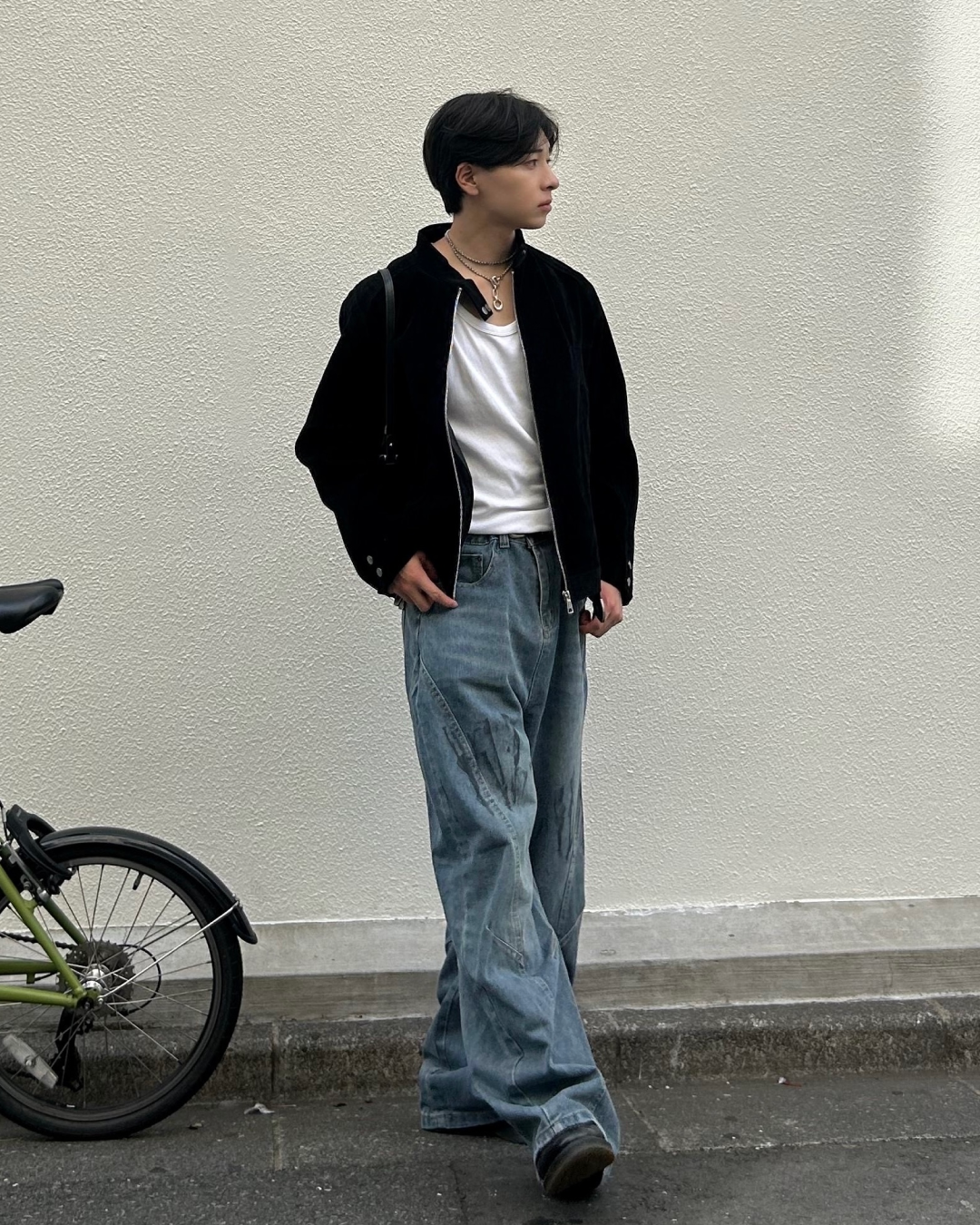 【即納】スタッズスエード調ジャケット AS5004