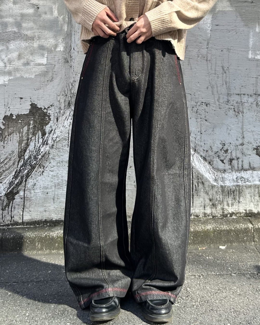 【即納】レッドステッチ デニムパンツ AS5005