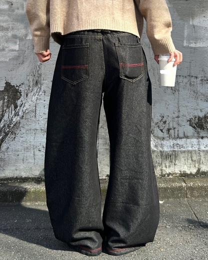 【即納】レッドステッチ デニムパンツ AS5005