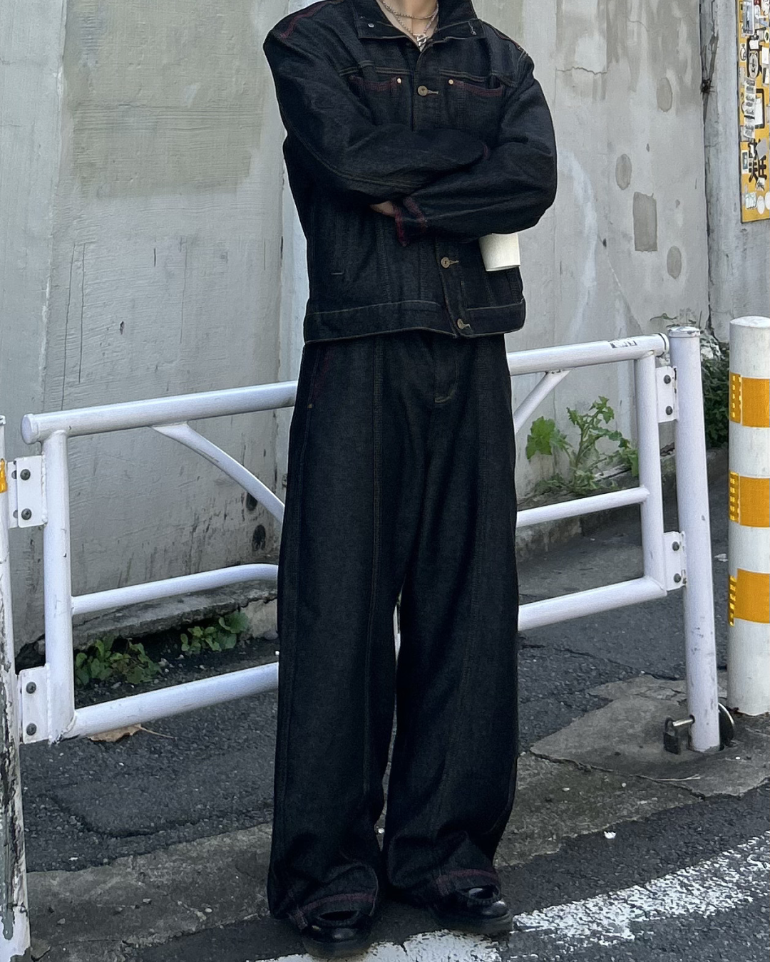 【即納】レッドステッチ デニムパンツ AS5005