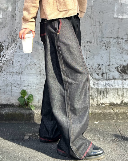 【即納】レッドステッチ デニムパンツ AS5005