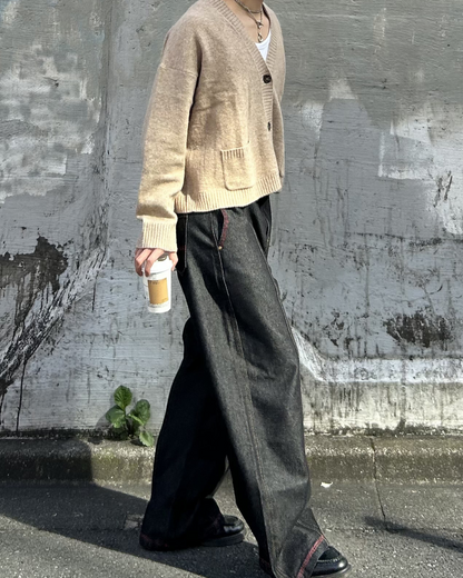 【即納】レッドステッチ デニムパンツ AS5005