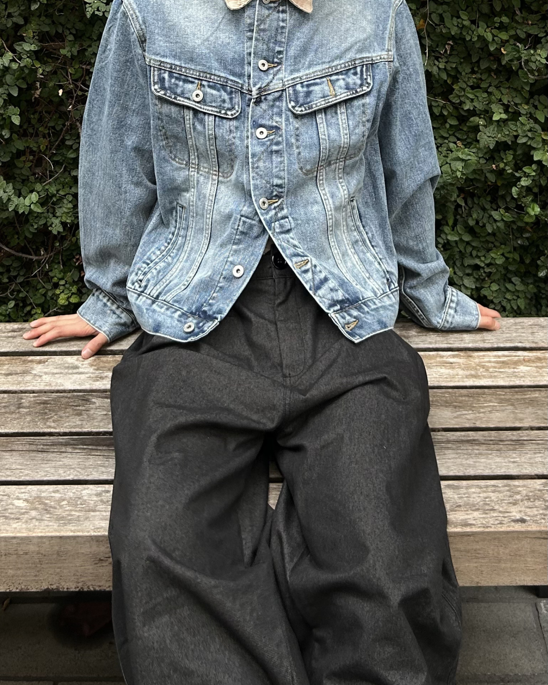 【即納】バッジデザイン デニムジャケット AS5006