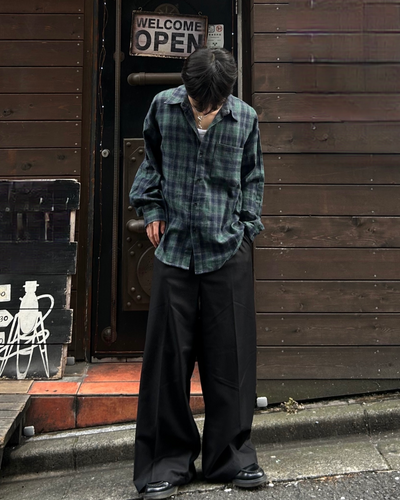 【即納】ヴィンテージチェックシャツ AS5007