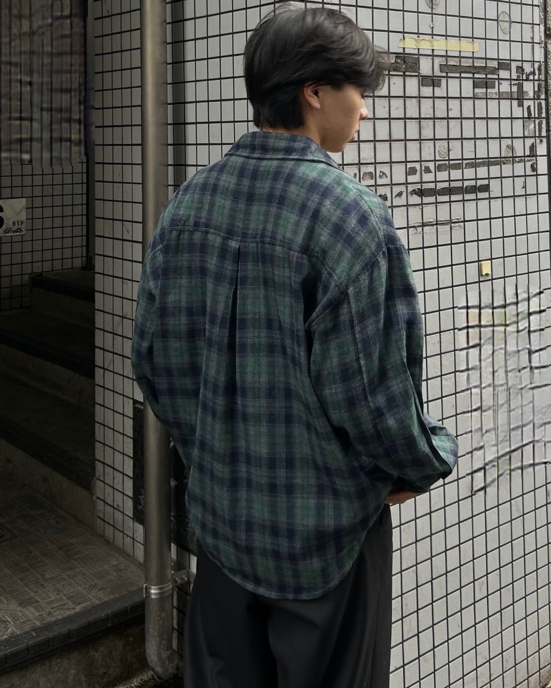 ヴィンテージチェックシャツ AS5007